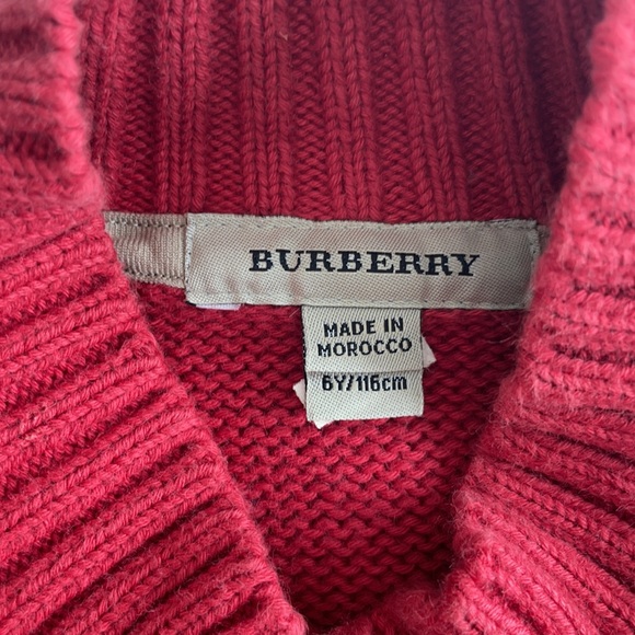Little Kids Burberry Sweater - Picture 5 of 6